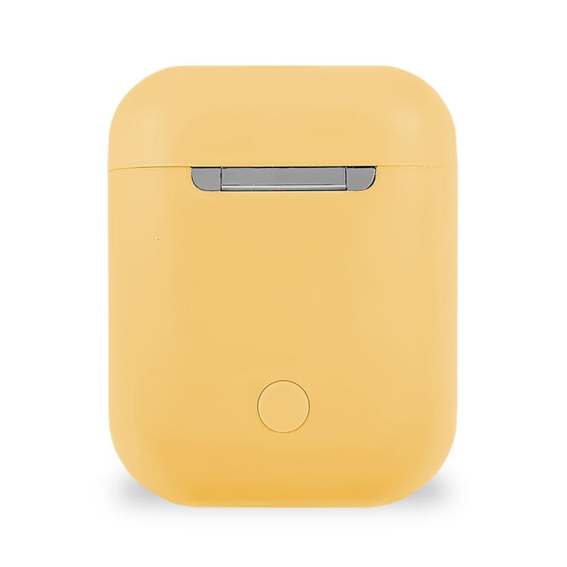 Audífonos Inalámbricos Bluetooth Táctil I12 Tws Amarillo