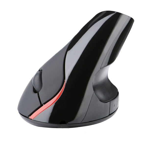 Mouse Vertical Ergonómico Recargable USB Negro